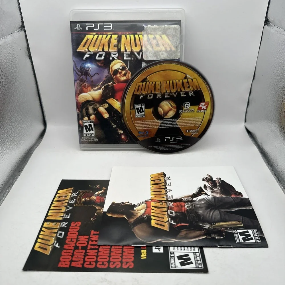 Duke Nukem Forever Playstation 3 PS3 EXCELLENT Condition gearbox 2K Games